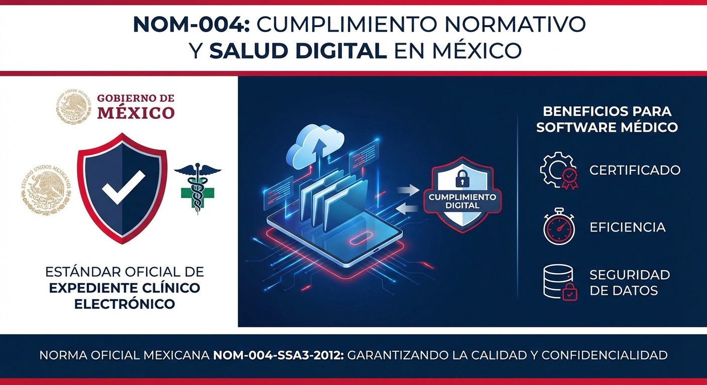 NOM-024 Expediente Clínico Electrónico 2026: Requisitos de Seguridad