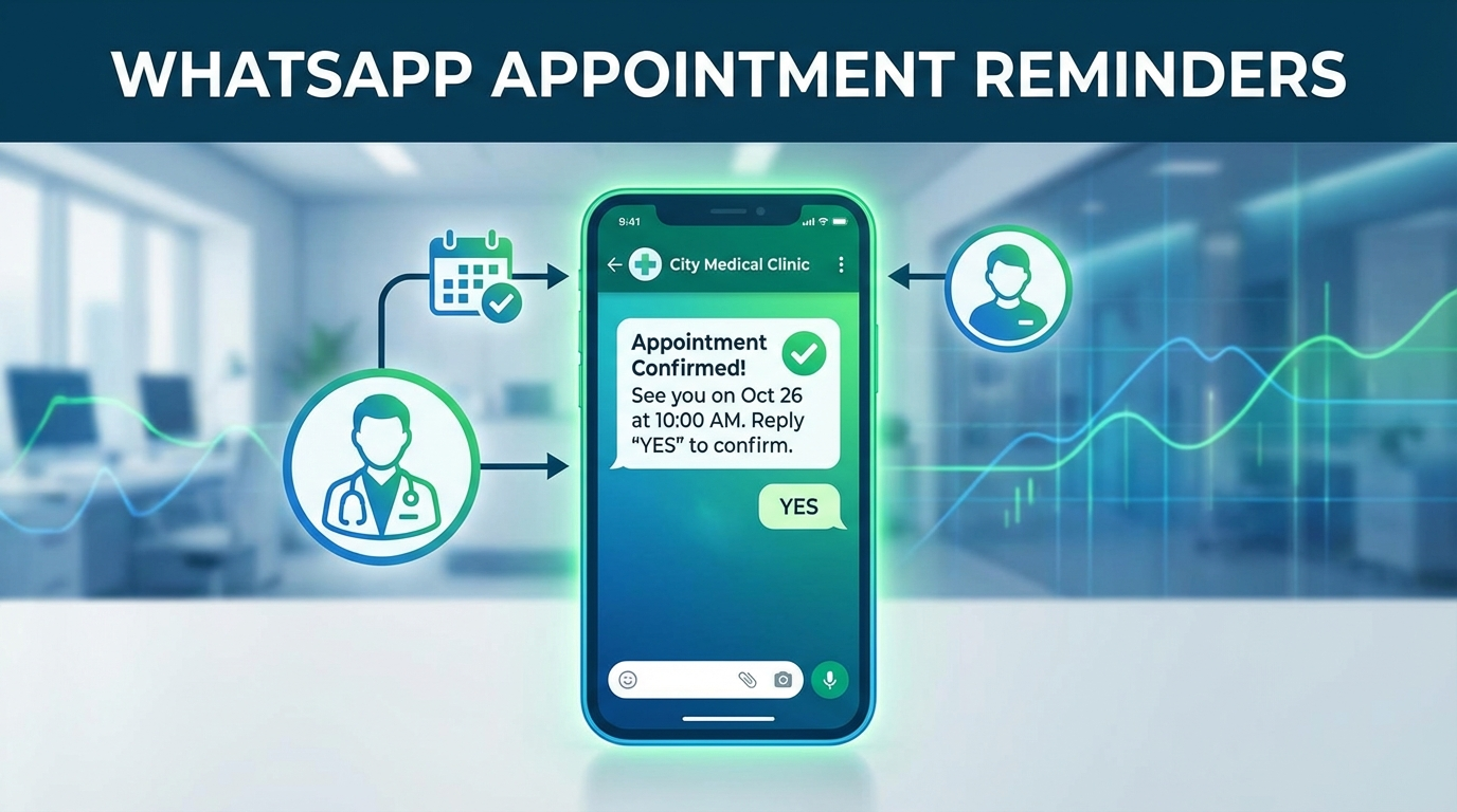 WhatsApp Reminders: Reduce No-Shows by Up to 50%